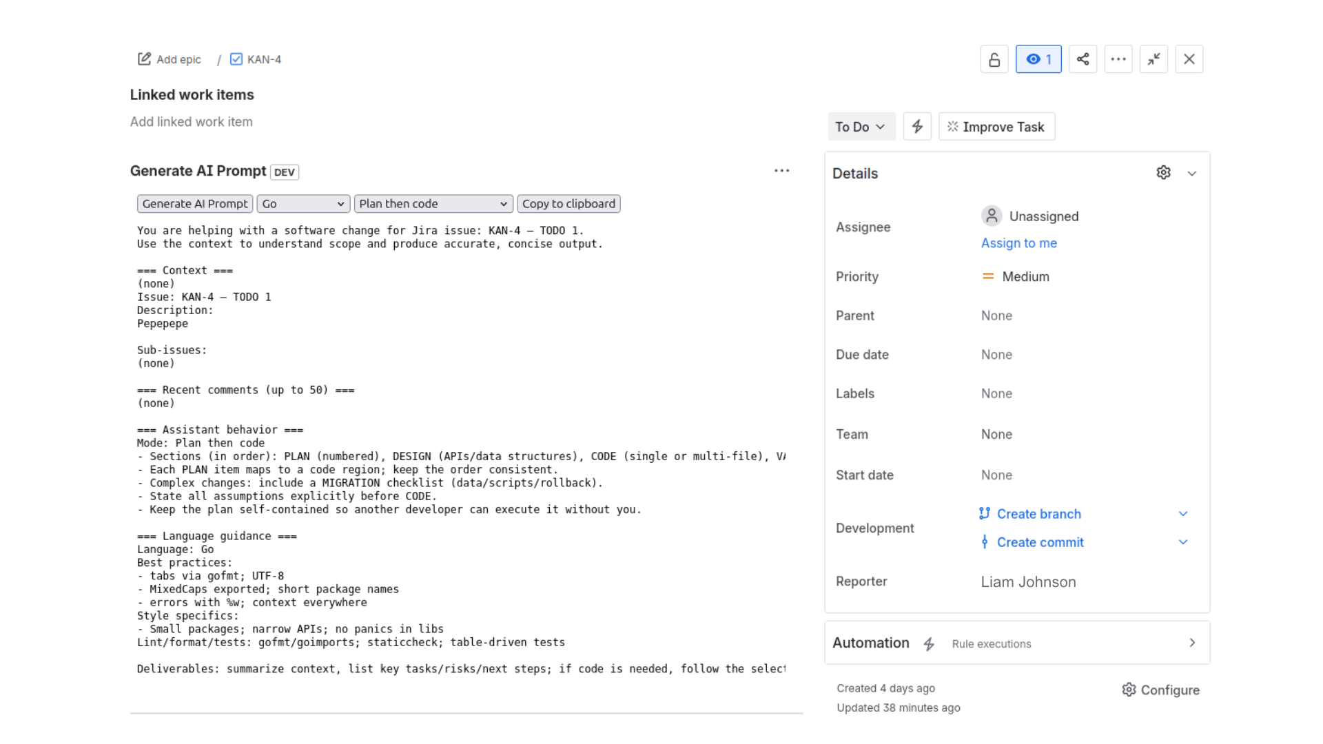 Cheap AI for Workspace Interface